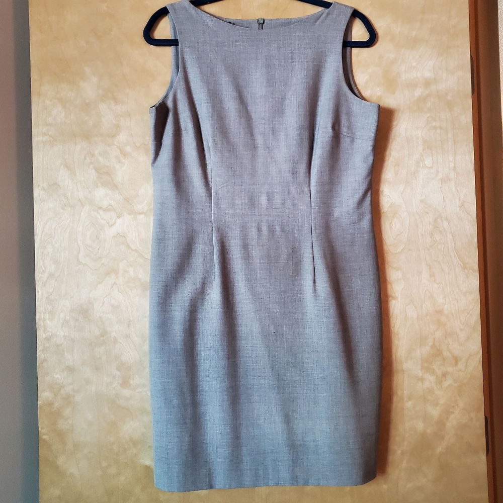Liz Claiborne Petites wool dress grey size 10